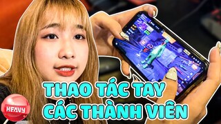 [Vlog] Show Thao Tác Tay Của Các Thành Viên HEAVY + Cơm Chó Cực Ngon Của Na Và Phú | HEAVY NA GÂY MÊ