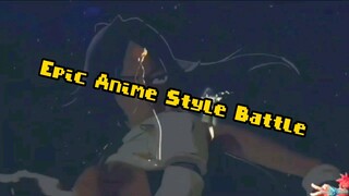 Anime Style Battle 2 Bankai Ichigo VS Bankai Yoruichi.