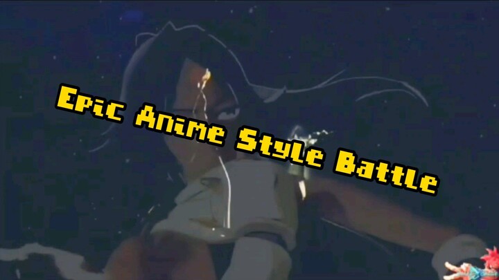 Anime Style Battle 2 Bankai Ichigo VS Bankai Yoruichi.