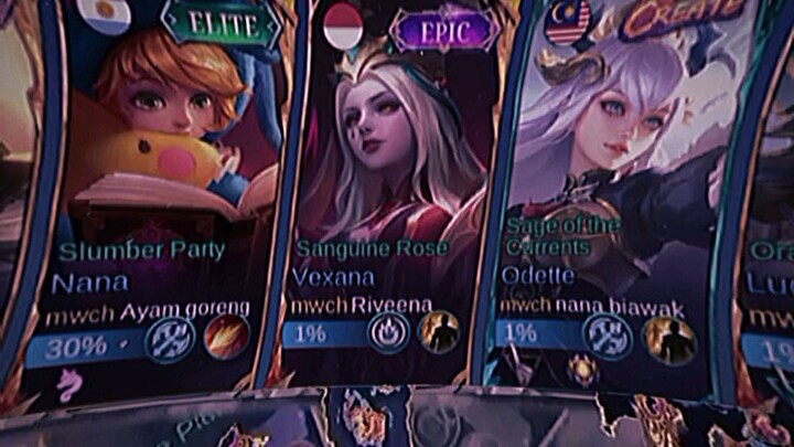 QUEEN OF POOSAY#squad#mlbb