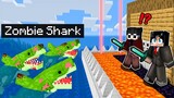 Security House vs ZOMBIE SHARKS in MINECRAFT!