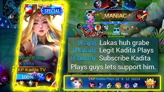 5v5 Bet Game!! THEY DONT BAN MY KADITA! SO THIS IS WHAT HAPPEN! | MLBB