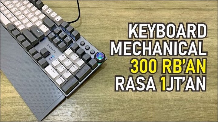 #261 sekarang Mechanical keyboard ITU WAJIB |  Philips G614 Ambiglow SPK8614