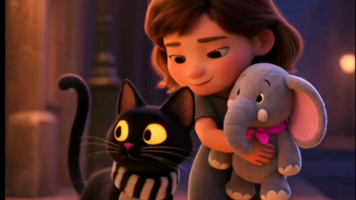 "Wizard and His Magic Paws" - 1 min. Full Short telling Story