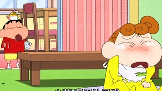 蜡笔小新：喝果汁了哦～