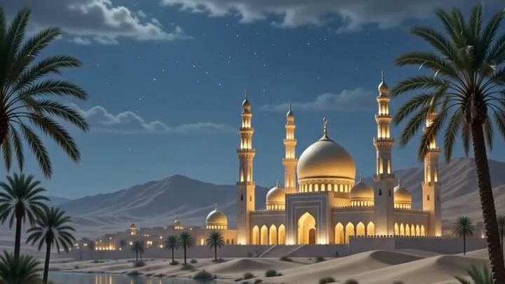 a scenario of arabian country...