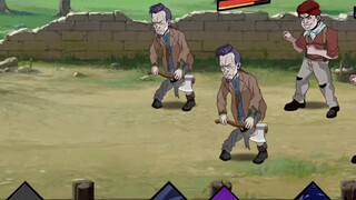 I downloaded a pirated JOJO game and came in to experience what ultimate stitching is.