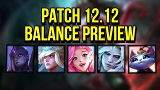 Patch 12.12 Balance Preview - All Buffs, Nerfs and Changes | League of Legends