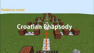 [Game]Playing <Croatian Rhapsody> in Minecraft
