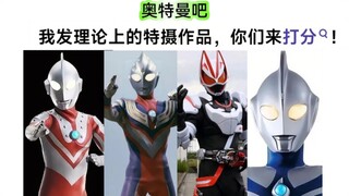 如果出现以下版本的特摄剧，是否会成为经典作品 奥吧打分