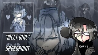 "Melt Gurl" SpEed paint, [my apology for not aplouding for a long time]