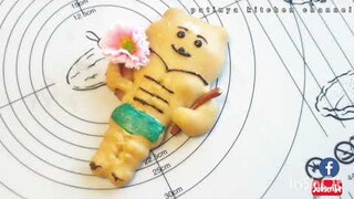 ปั้นตุ๊กตาหมีเท็ดดี้ น่ารักๆ รูปหลังจากอบเสร็จค่ะ /ครูจอย ปฏิญญา