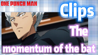 [One-Punch Man] Clips|The momentum of the bat