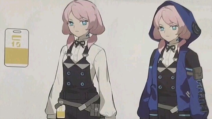 “Arknights Official Art Book” – The Allure of Uniforms: Blue Poison