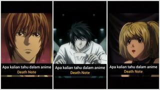 9 Detail Mematikan Dalam Anime Death Note 📓☠️