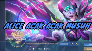 ALICE EPIC COMEBACK TERGILA BOSKU