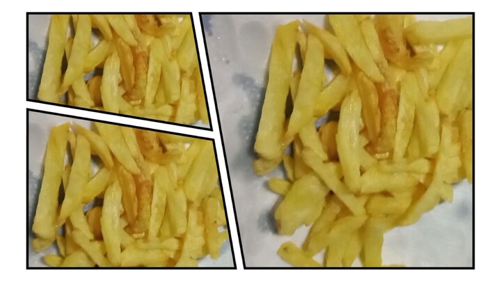 homemade potato fries kain tayu.