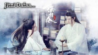 Lan Zhan ♡ Wei Ying Story💞 The Untamed 💞 Wangxian Lovestory💞 BL fmv เพลงผสม💞BL series💞