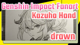 Drawing Kaedehara Kazuha in 230 Minutes!!! Genshin Impact Kazuha | Hand-drawn