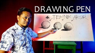 TEKNIK ARSIR - DRAWING PEN