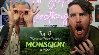 Top 8 Places to Visit During Monsoon in India REACTION!!