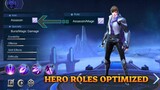 OPTIMIZED ROLES AND LABELS OF SOME HEROES AND NEW FEATURES