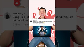 Mecahin rekor DUNIA dapet DUIT BERAPA?! Kamu mau juga ga?? #shorts