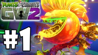 Hoa Quả Nổi Giận #1 - Cây Ăn Thịt Chomper Lửa - Điện - Độc | Plants vs. Zombies Garden Warfare 2