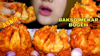 ASMR BAKSO BOGEM MEKAR SAMBEL MERCON || PEDAS guys||ASMR INDONESIA