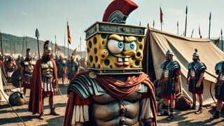 SpongeBob SquarePants during the Roman Empire