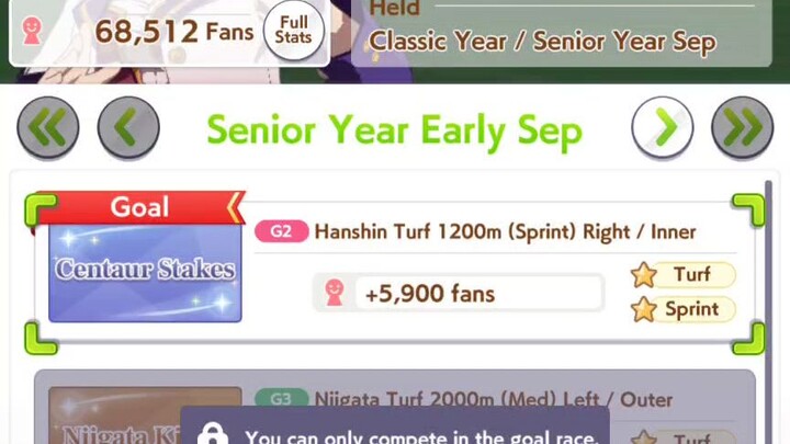 Sakura Bakushin O Centaur Stakes G2 Run