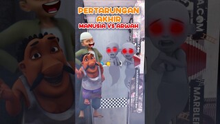 👻Pertarungan Akhir Arwah Upin & Ipin!! Ini Sosok Penyelamat👻 | MRI #shorts