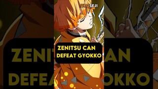 Can Zenitsu Defeat Gyokko🤔| Demon Slayer Hindi| #shorts #demonslayer