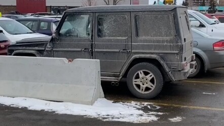 In Canada, no matter how dirty your car gets, you just leave it and wait for the rain.