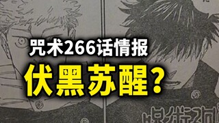 咒术回战266情报：伏黑苏醒？宿傩再次领域展开！