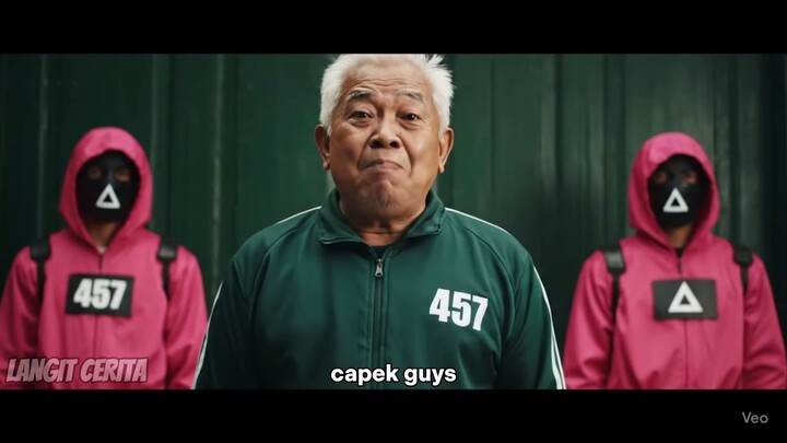 Kakek Asal Indonesia Jadi Peserta Squid Game! Parodi Squid Game Season 3