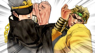Unsolved mysteries of JOJO: Why does the character fly up halfway through being hit?