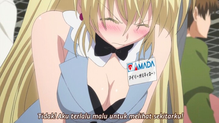 Alamak Airi-chan pakek kostum bunny girl yang yabai ya mana tahan wak 🥵💦