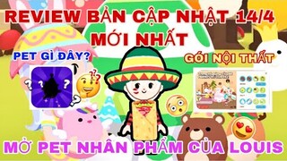 PLAY TOGETHER | REVIEW BẢN CẬP NHẬT NGÀY 14/4 MỚI NHẤT - LOUIS NHÂN PHẨM KHI MỞ PET MỚI