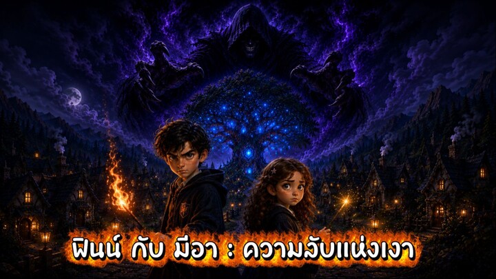 🪄 ฟินน์ กับ มีอา : EP.2 ความลับแห่งเงา 😈👿