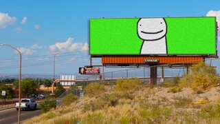 I Bought EVERY Billboard Near Dreams House..