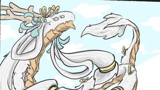 超频失败的今汐；鸣潮同人漫画小剧场，作者：@qjfcu3ek