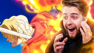 SABO EATS FLARE FLARE FRUIT!! One Piece Episode 678 Reaction