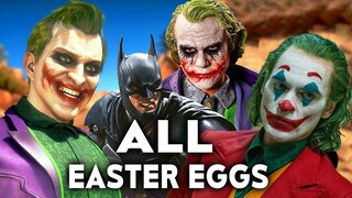 MORTAL KOMBAT 11 Joker All Easter Eggs References Joaquin Phoenix,Heath Ledger,Joker 2019 Movie MK11