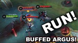 BUFFED ARGUS IS HERE ENEMY ARE READY TO RUN | MOBILE LEGENDS