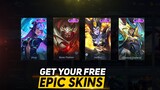 CLAIM YOUR FREE EPIC SKIN FROM THIS EVENT | MOBILE LEGENDS