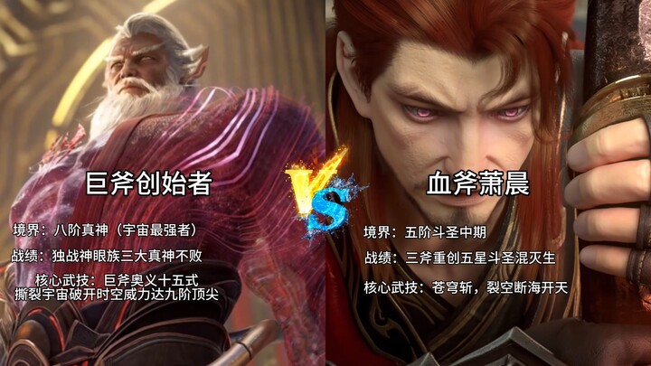 Sáng lập giả Đại Búa vs Tiêu Thần Huyết Búa: Cùng là cao thủ dùng búa, cuộc tử chiến giữa hai người 