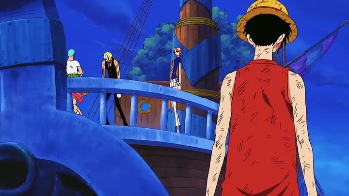 Luffy vs Usop water 7