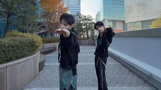 【NEXZ】Thumpa thumpa thump with senior #StrayKids #Hyunjin 🥊 #NEXZ #HARU #Beat_Boxer