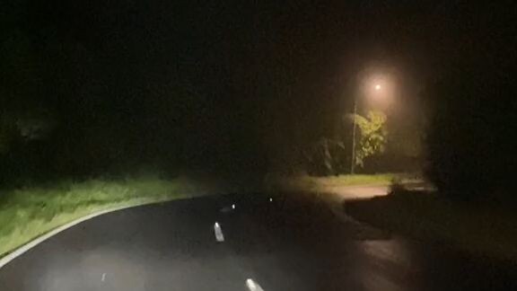 suasana di malam hari